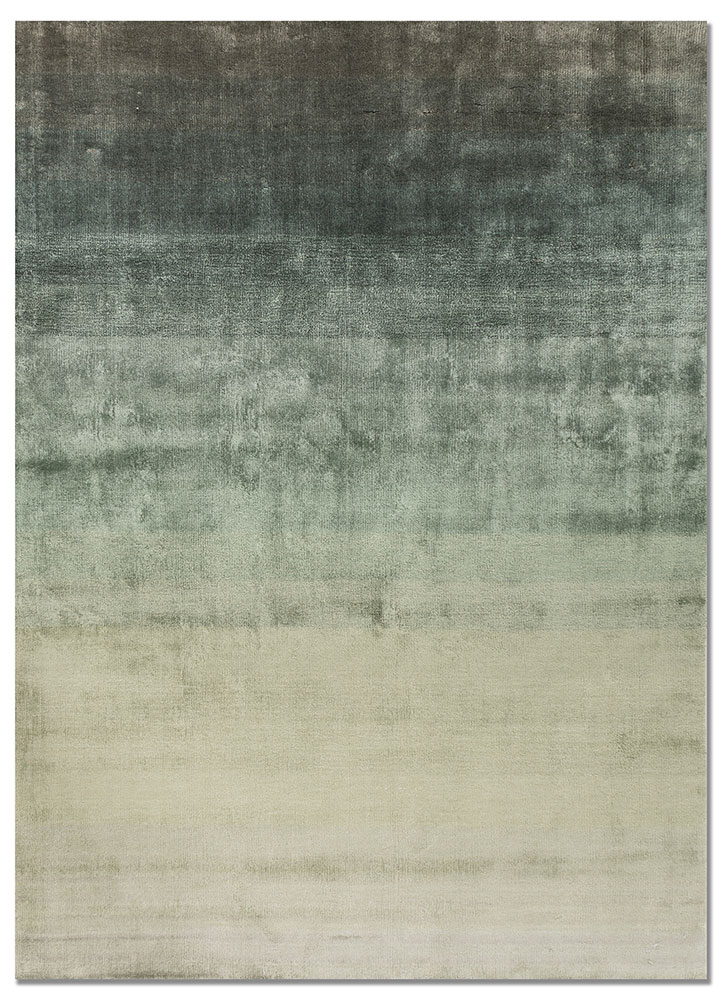 jean green bamboo silk hand loom Rug - HeadShot