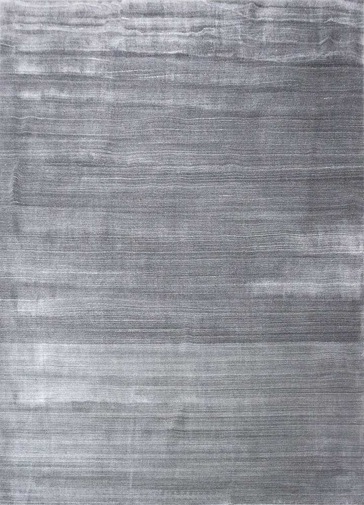 basis blue wool hand loom Rug - HeadShot