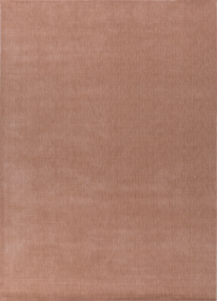 basis pink and purple wool hand loom Rug - HeadShot