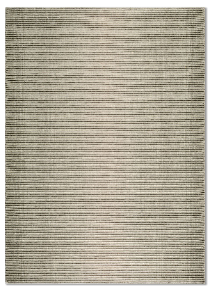 jean blue wool hand loom Rug - HeadShot