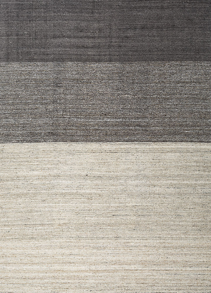 saga red and orange wool and viscose hand loom Rug - HeadShot