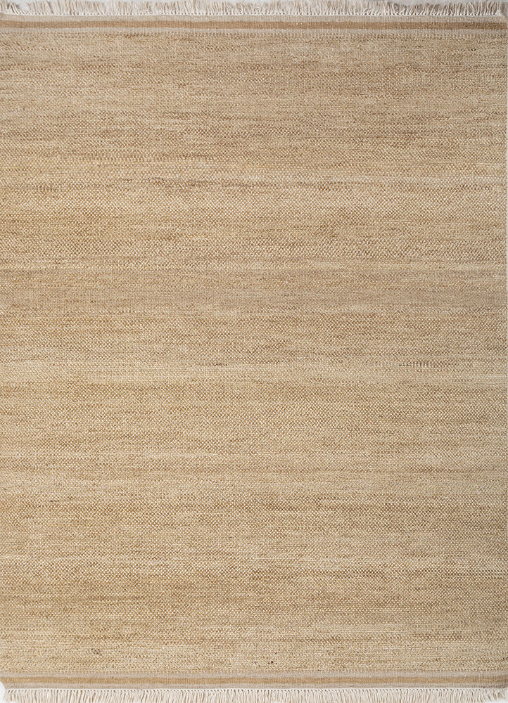 manifest gold afghan wool hand knotted Rug - HeadShot