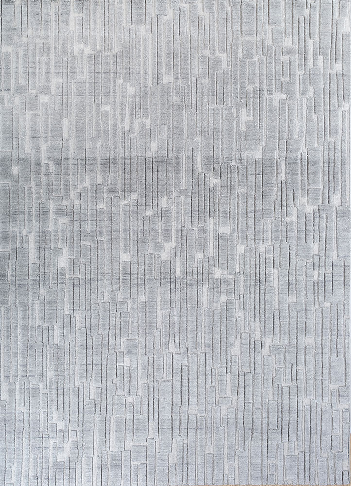 manifest ivory wool hand knotted Rug - HeadShot