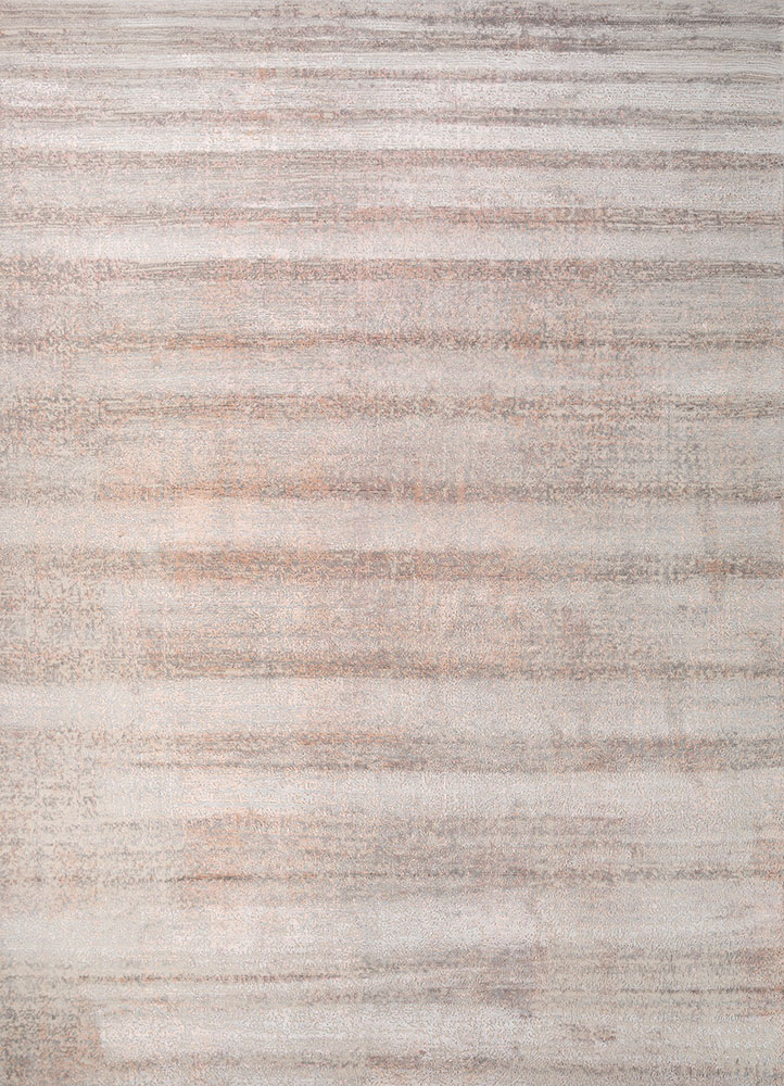 uvenuti ivory wool and bamboo silk hand knotted Rug - HeadShot