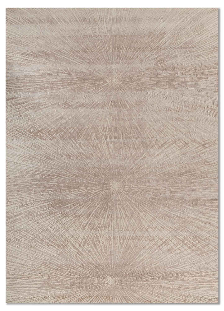 uvenuti ivory wool and bamboo silk hand knotted Rug - HeadShot