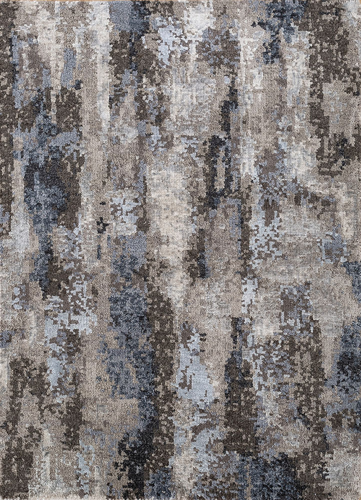 uvenuti ivory wool and bamboo silk hand knotted Rug - HeadShot