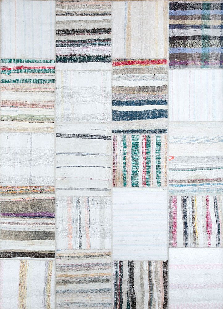 provenance ivory wool hand knotted Rug - HeadShot