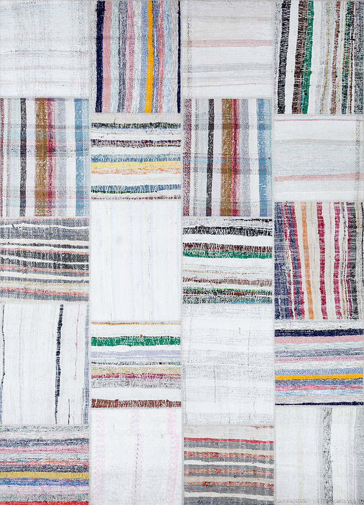 provenance ivory wool hand knotted Rug - HeadShot