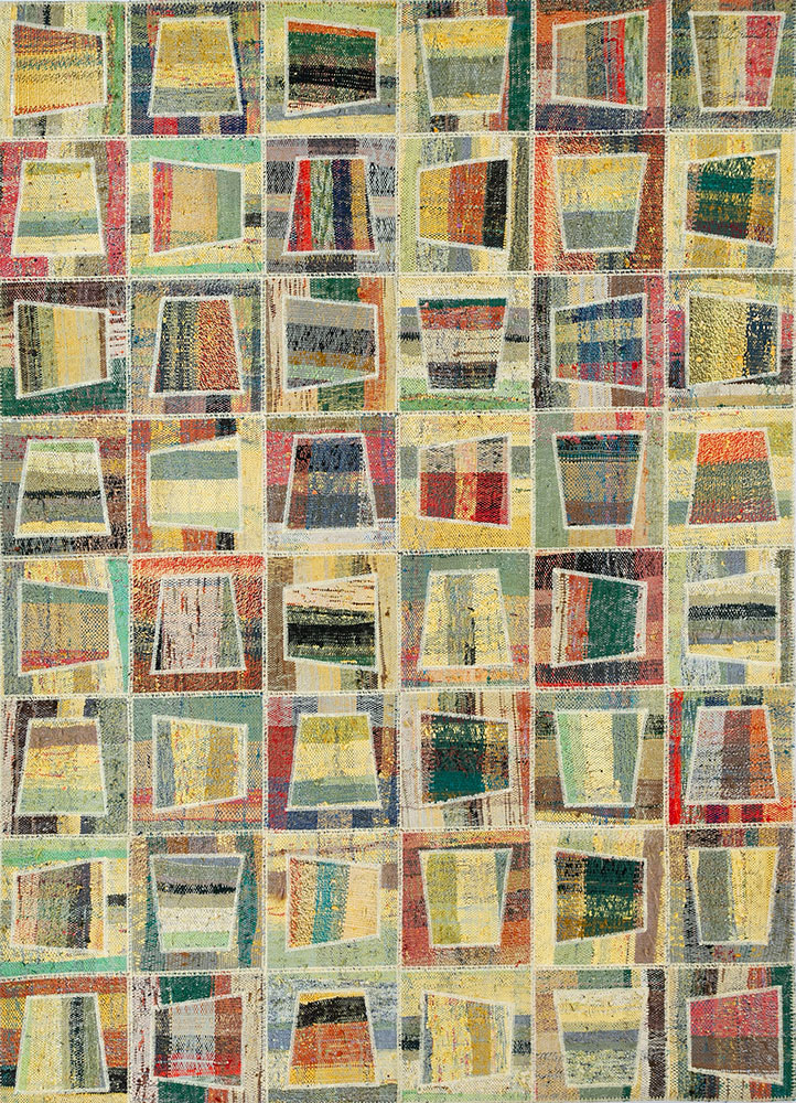 provenance multi wool hand knotted Rug - HeadShot