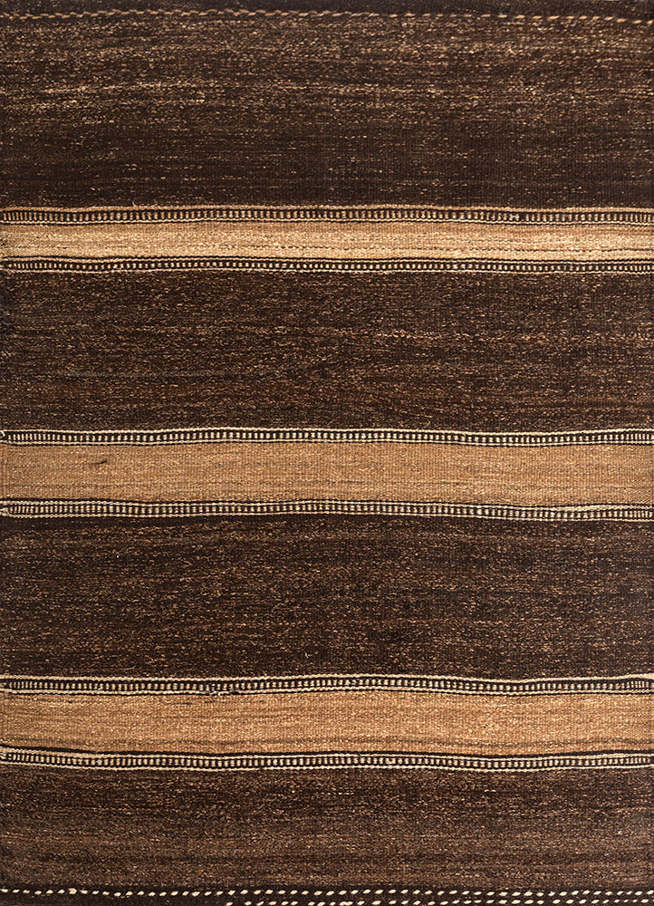 nayaab gold jute and hemp flat weaves Rug - HeadShot