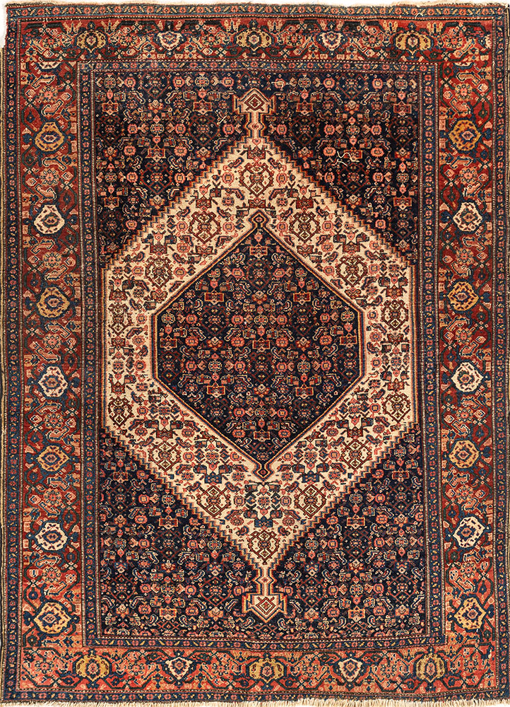 aalam ivory wool flat weaves Rug - HeadShot