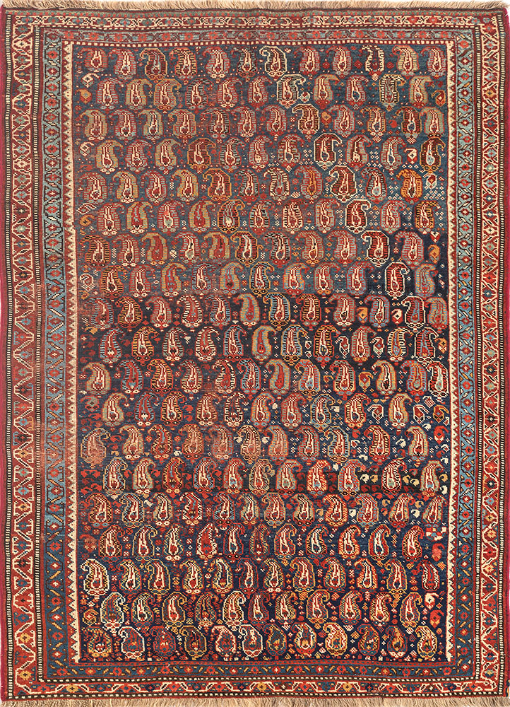 aalam beige and brown wool flat weaves Rug - HeadShot