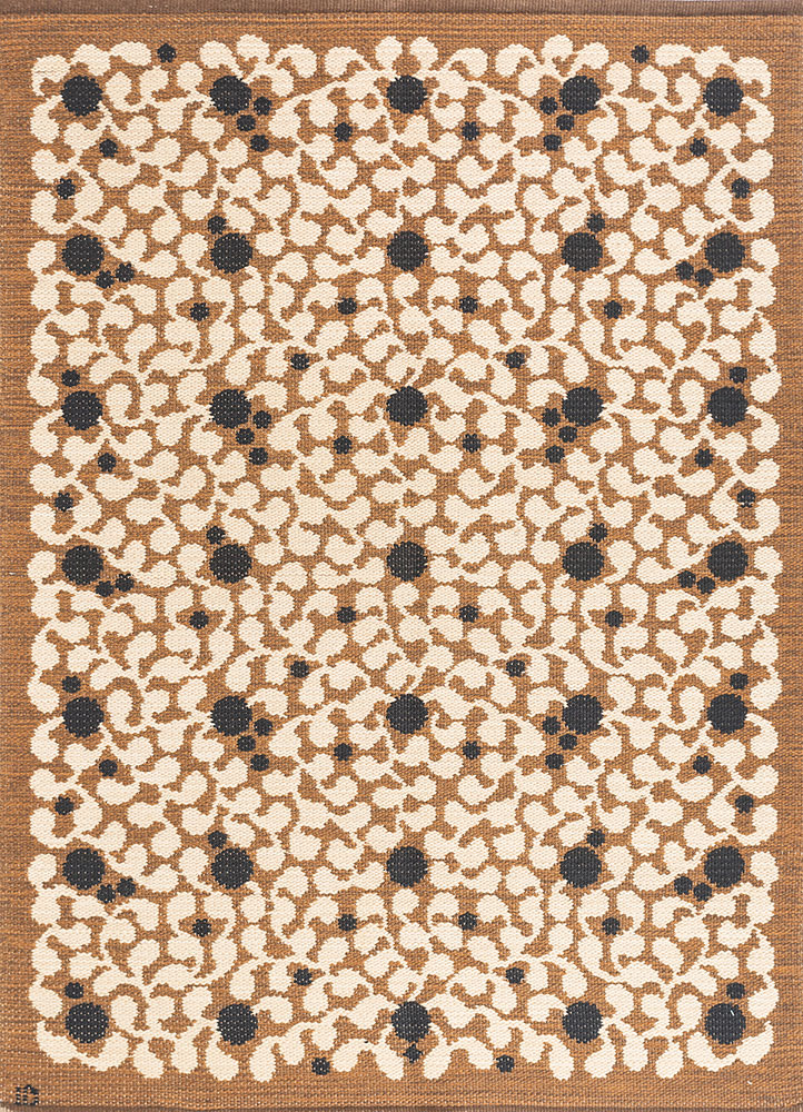 nuray ivory wool hand knotted Rug - HeadShot