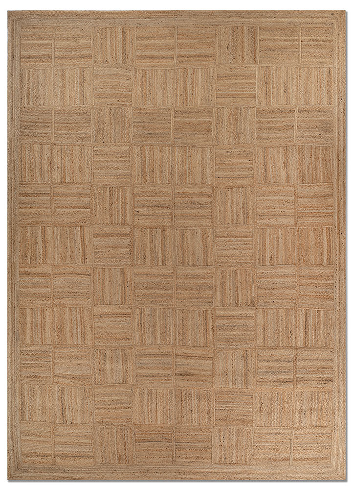 nomadic threads beige and brown jute and hemp flat weaves Rug - HeadShot