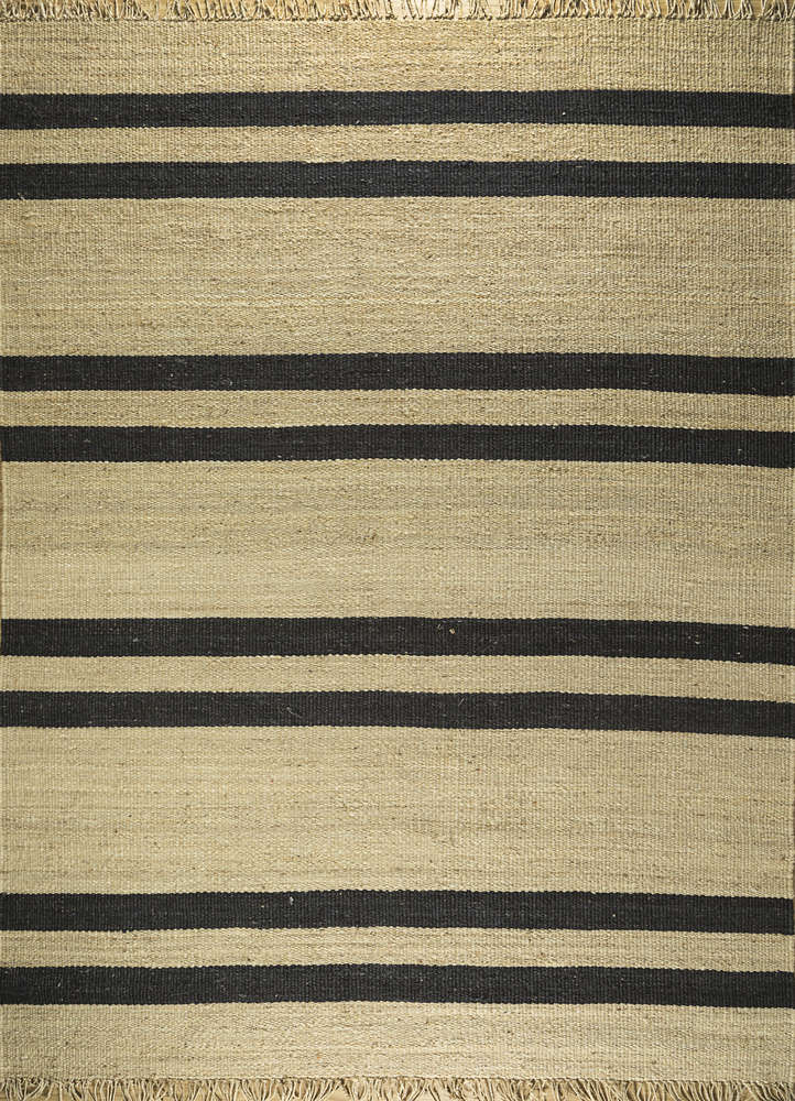 nomadic threads ivory jute and hemp flat weaves Rug - HeadShot