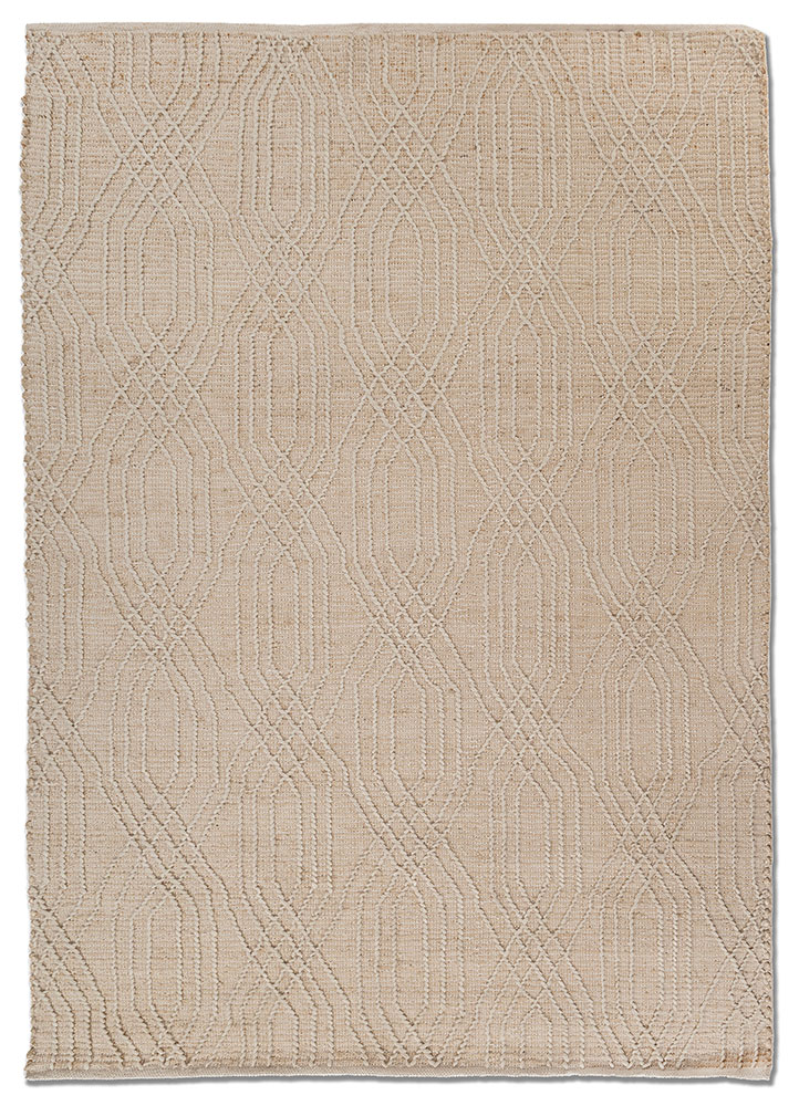 nomadic threads beige and brown jute and hemp flat weaves Rug - HeadShot