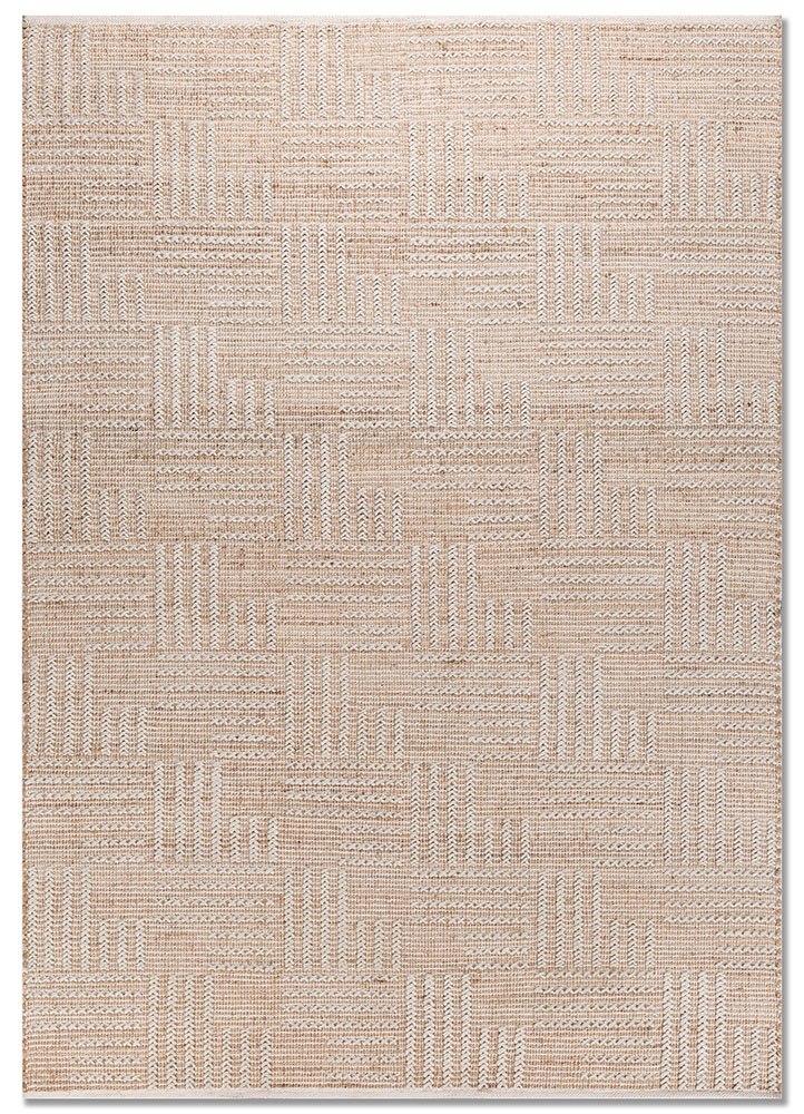 nomadic threads beige and brown jute and hemp flat weaves Rug - HeadShot