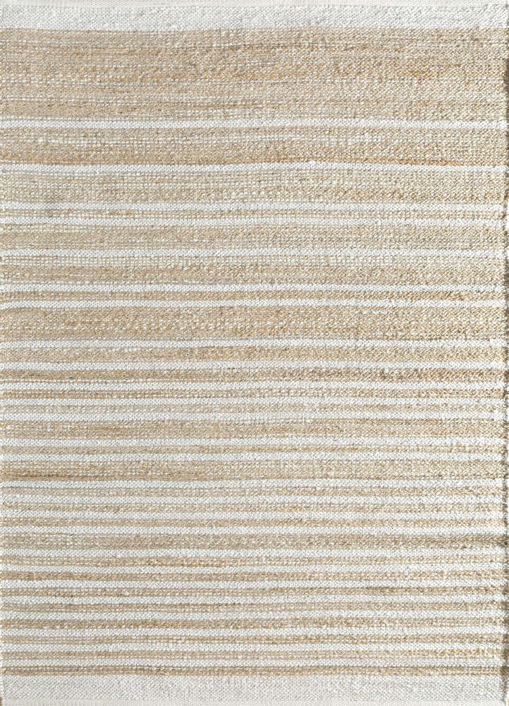 nomadic threads ivory jute and hemp flat weaves Rug - HeadShot