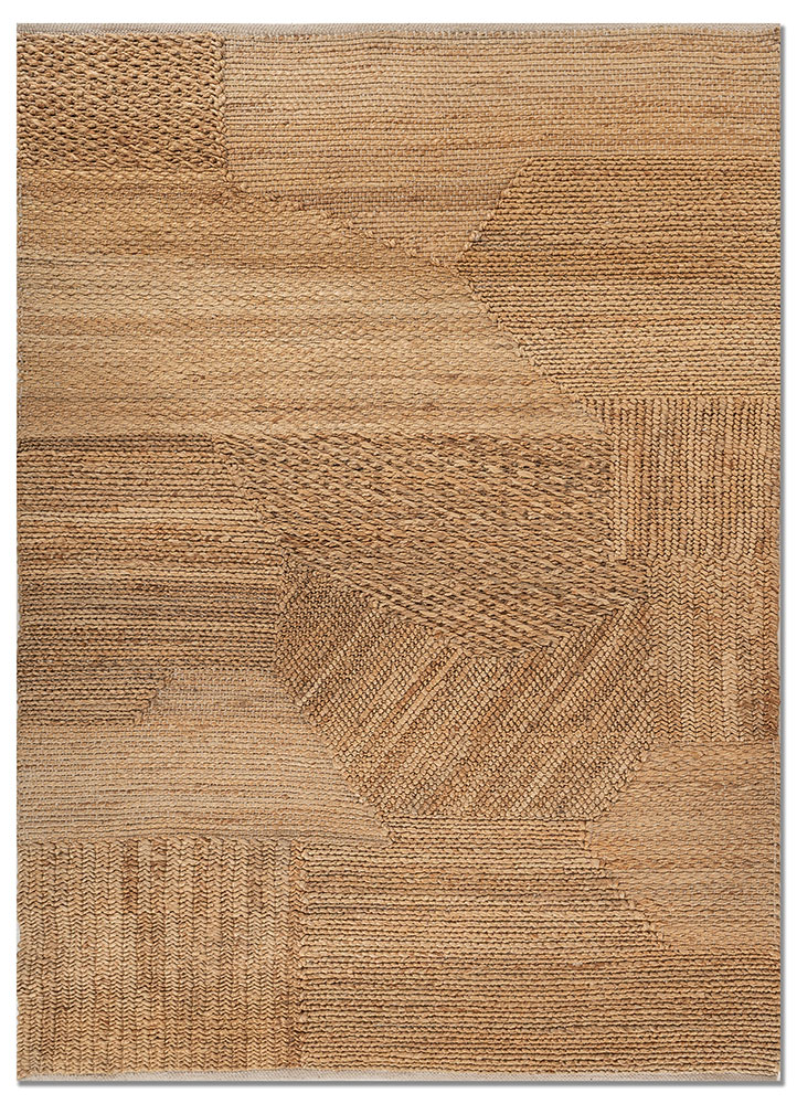 nomadic threads beige and brown jute and hemp flat weaves Rug - HeadShot