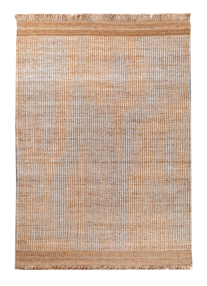 nomadic threads beige and brown jute and hemp flat weaves Rug - HeadShot