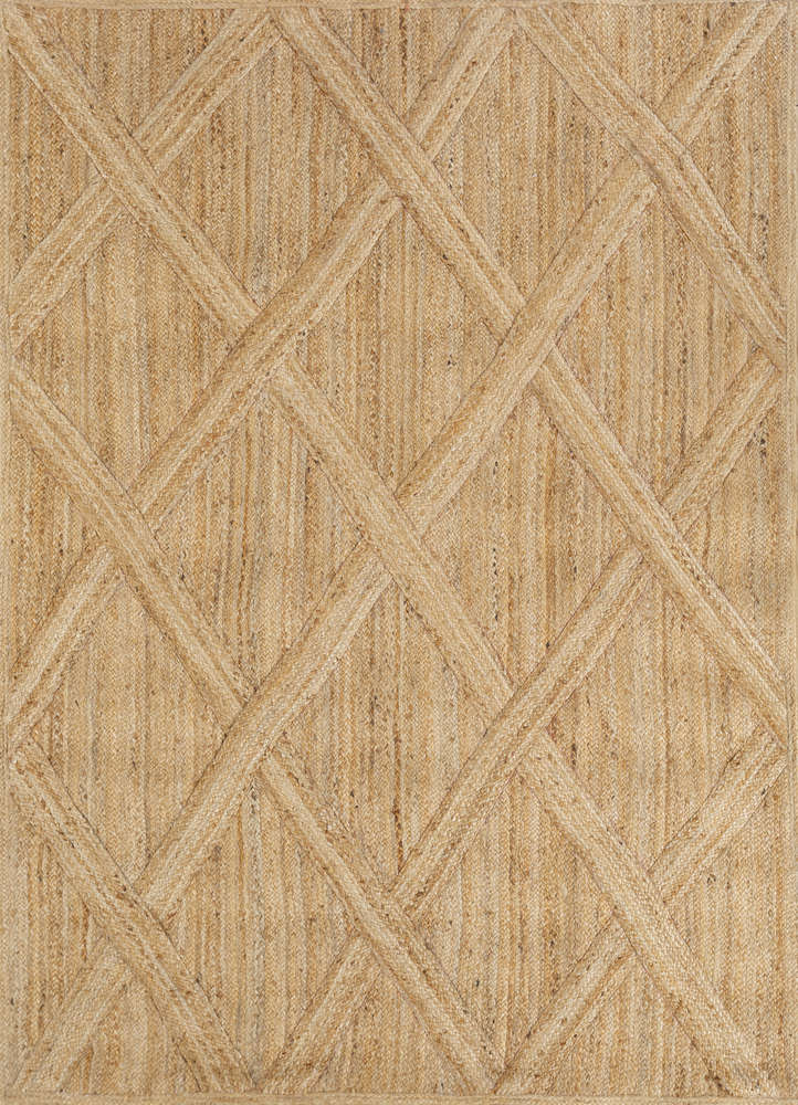 nomadic threads beige and brown jute and hemp flat weaves Rug - HeadShot