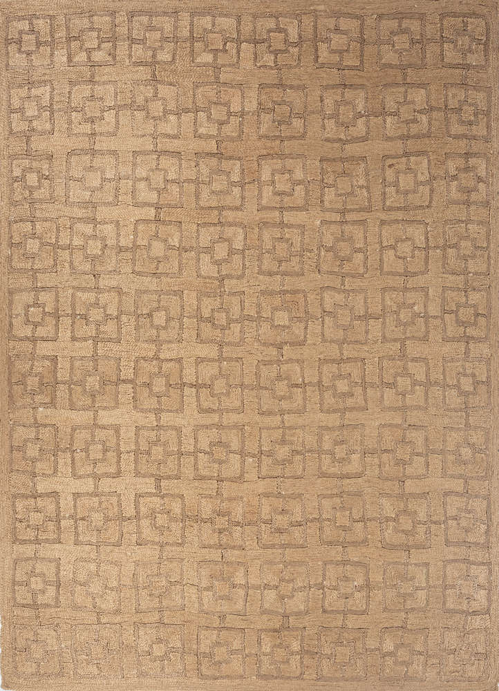 nomadic threads beige and brown jute and hemp flat weaves Rug - HeadShot