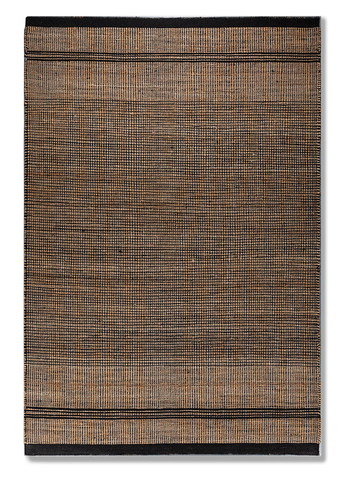 nomadic threads beige and brown jute and hemp flat weaves Rug - HeadShot