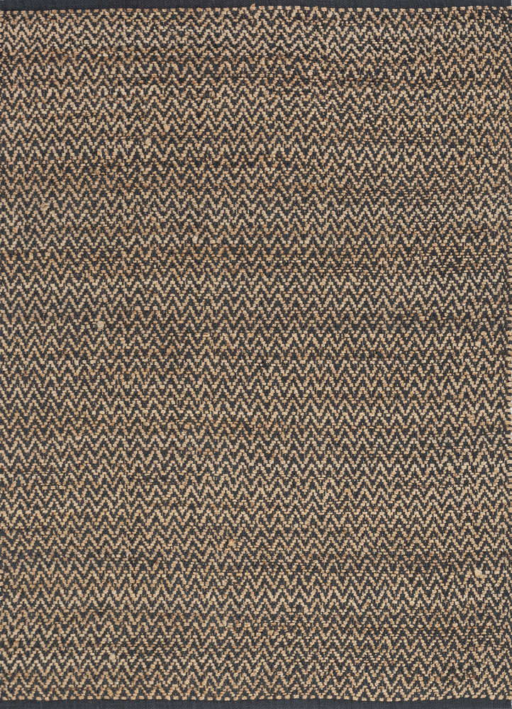 nomadic threads beige and brown jute and hemp flat weaves Rug - HeadShot