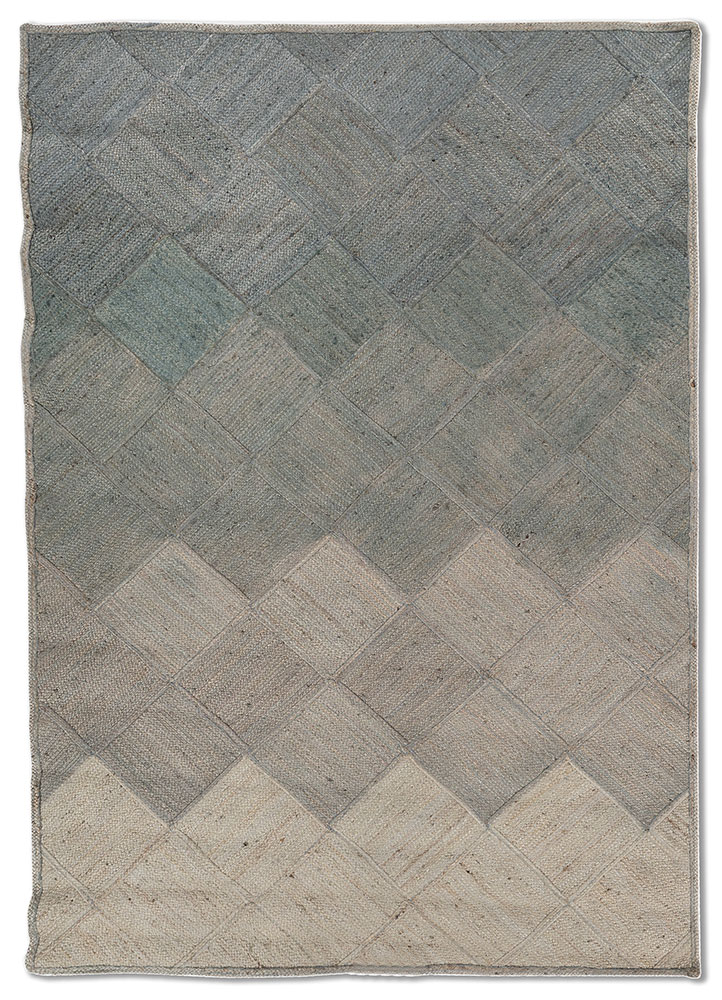 nomadic threads blue jute and hemp flat weaves Rug - HeadShot