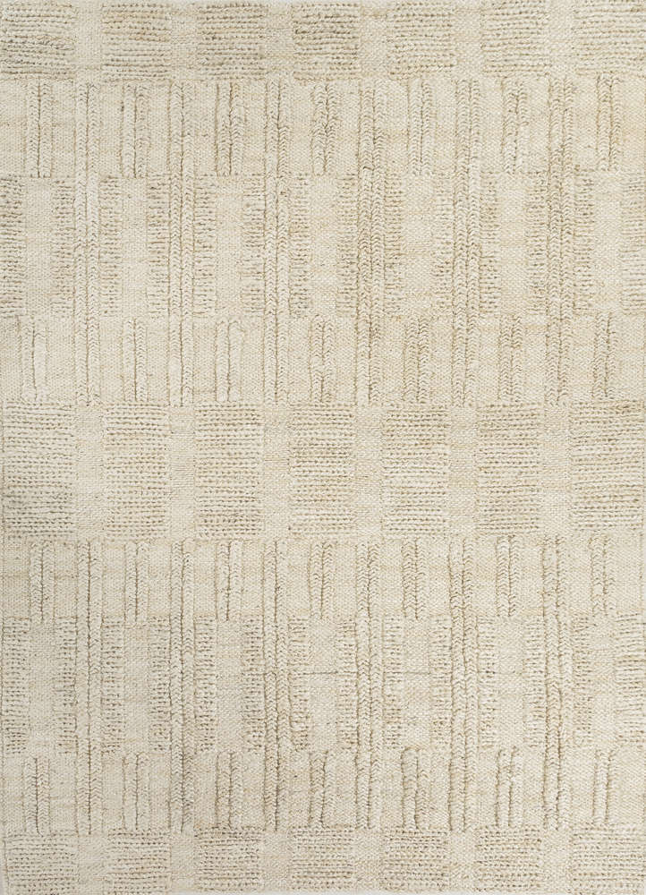 nomadic threads ivory jute and hemp flat weaves Rug - HeadShot