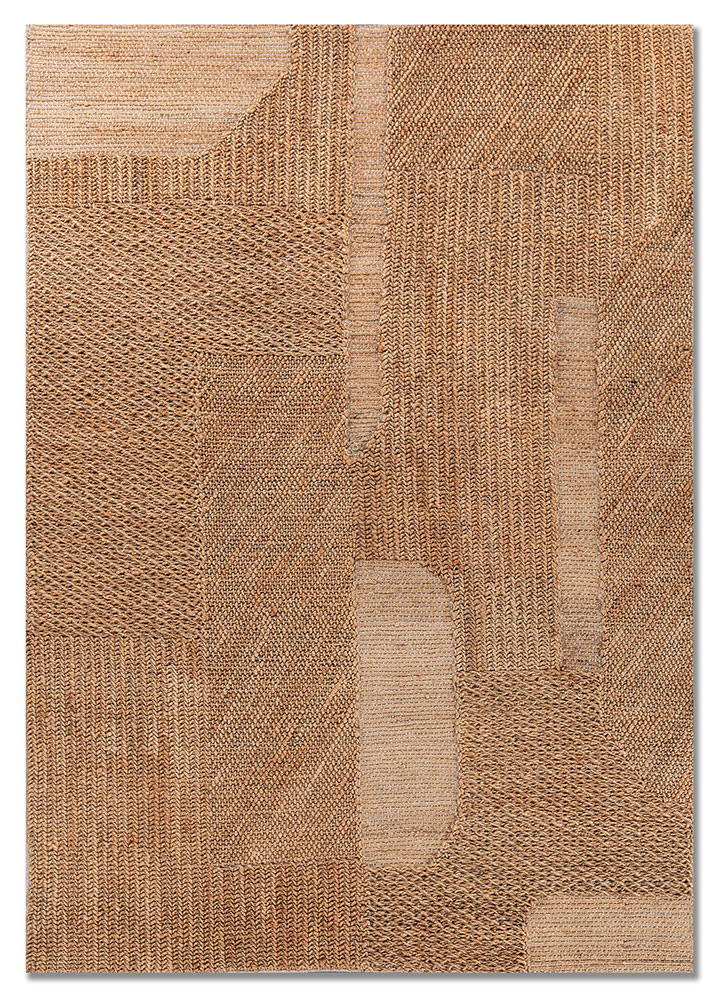 nomadic threads beige and brown jute and hemp flat weaves Rug - HeadShot