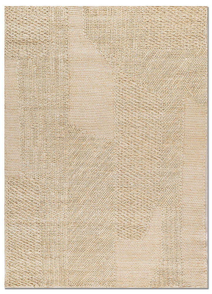 nomadic threads ivory jute and hemp flat weaves Rug - HeadShot