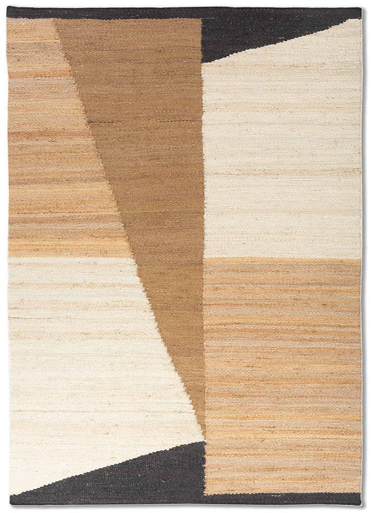 nomadic threads ivory jute and hemp flat weaves Rug - HeadShot