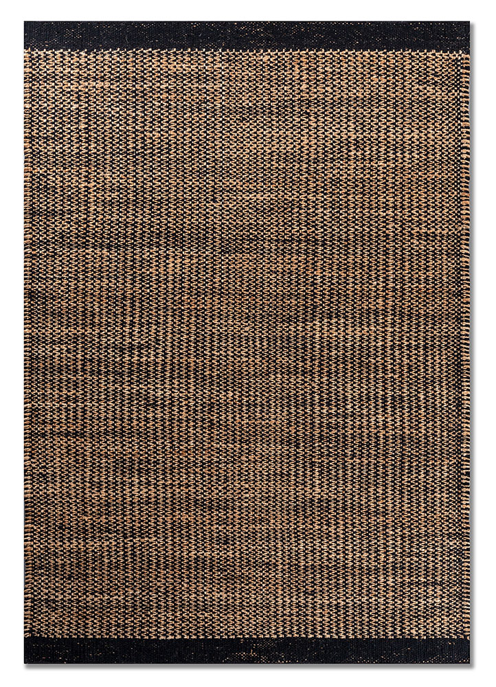 nomadic threads beige and brown jute and hemp flat weaves Rug - HeadShot