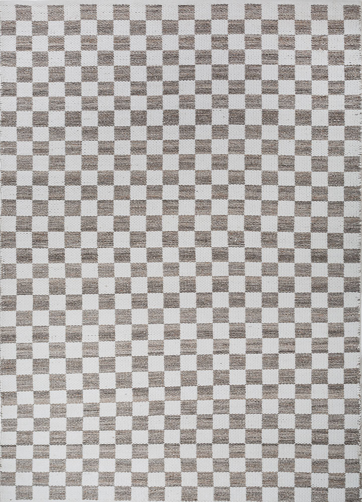 al fresco ivory polyester flat weaves Rug - HeadShot