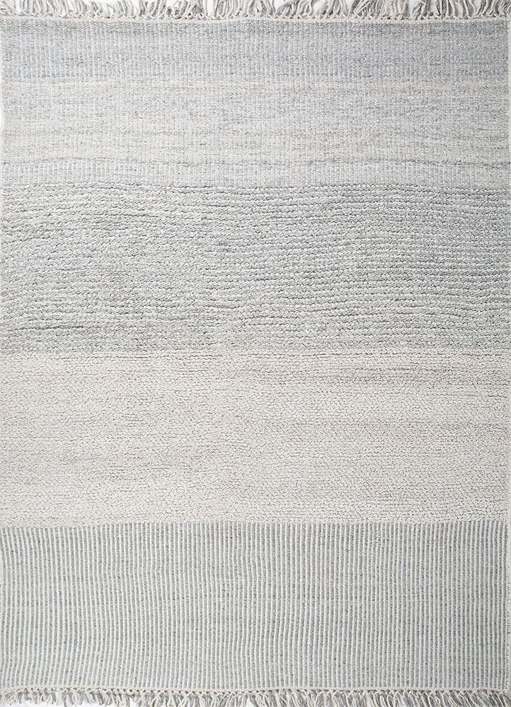 al fresco grey and black polyester flat weaves Rug - HeadShot