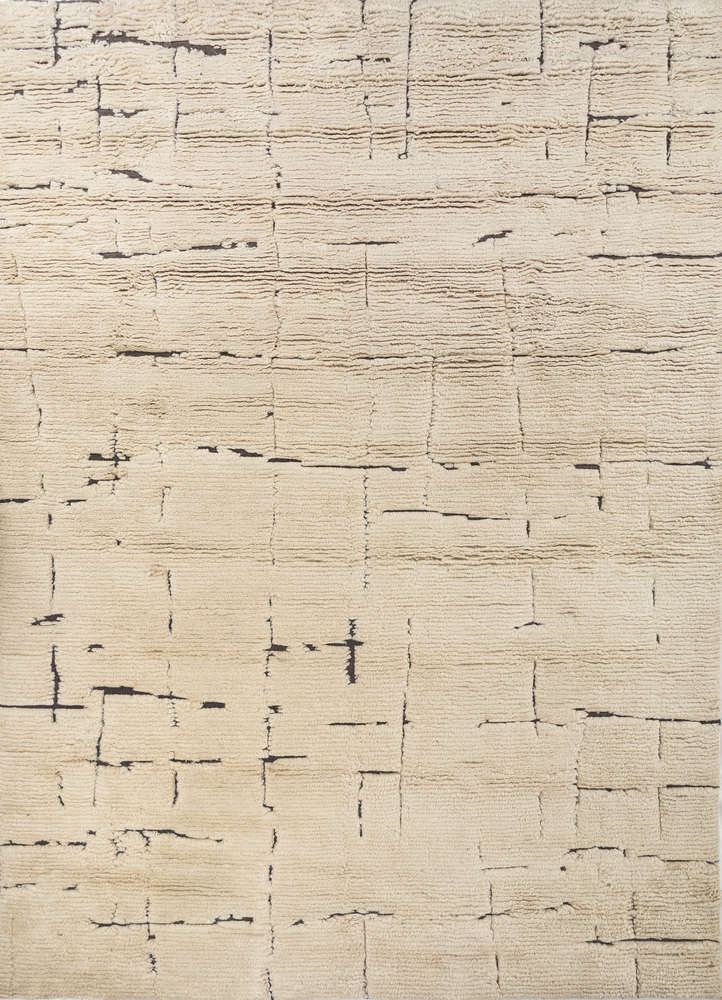 indusbar ivory wool flat weaves Rug - HeadShot