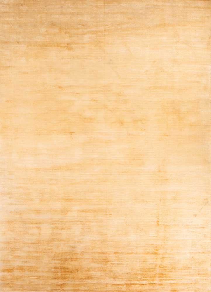 basis red and orange viscose hand loom Rug - HeadShot