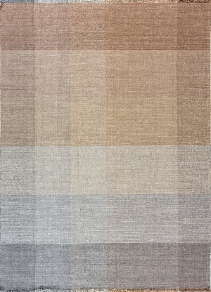 tesoro blue wool hand loom Rug - HeadShot