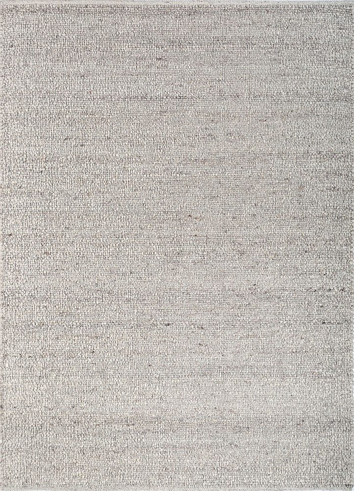 saga gold wool hand loom Rug - HeadShot