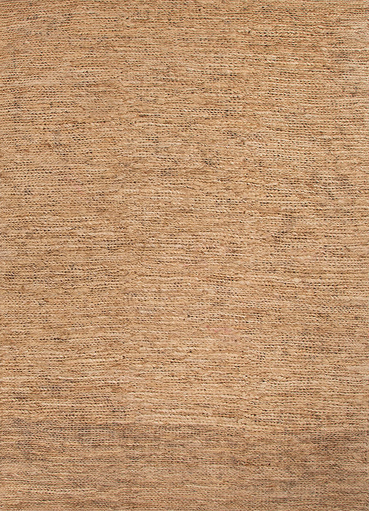 hula ivory jute and hemp hand knotted Rug - HeadShot