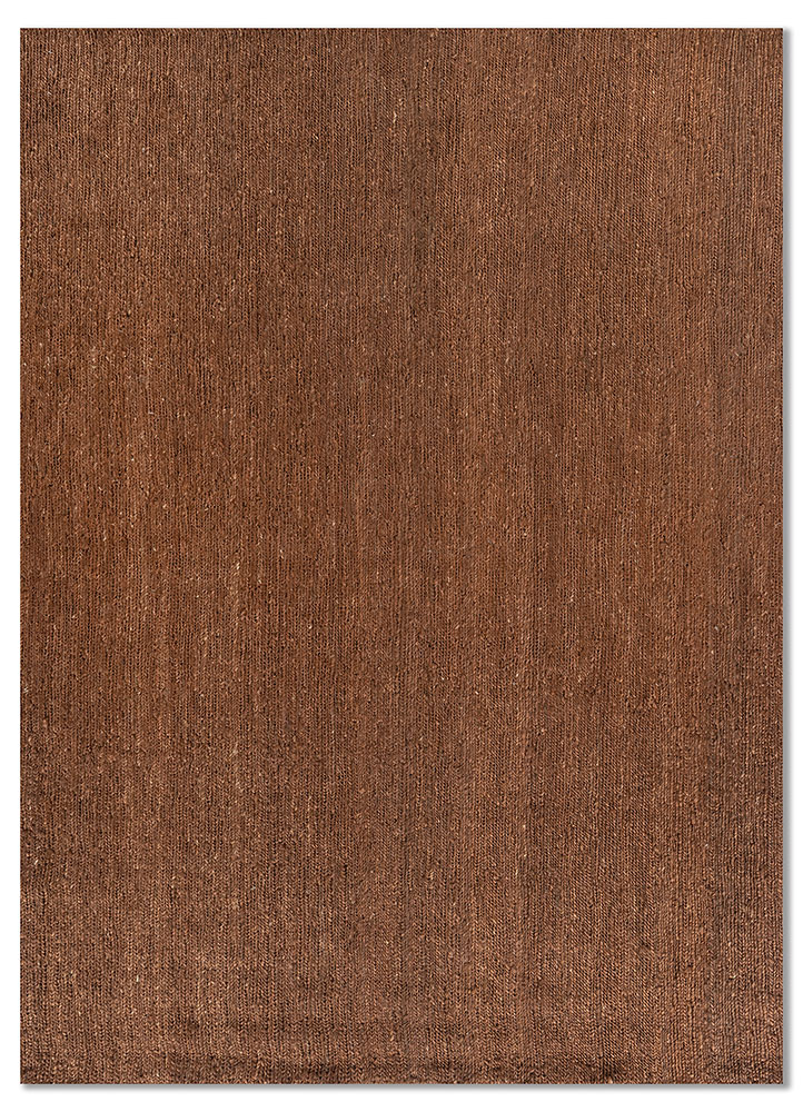 hula red and orange jute and hemp hand knotted Rug - HeadShot