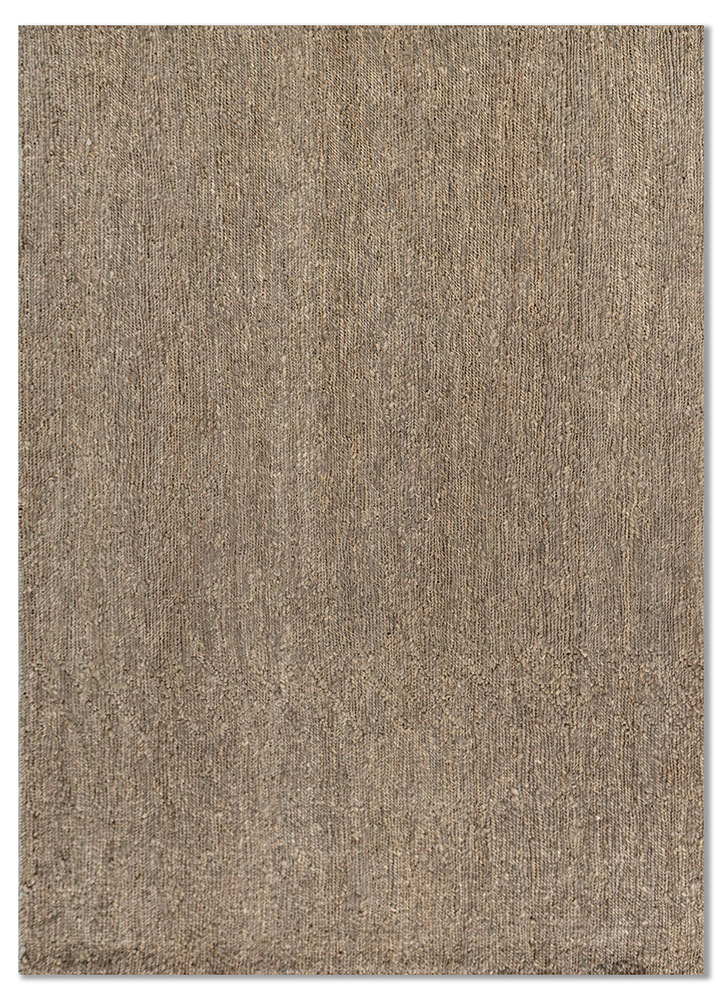 hula blue jute and hemp hand knotted Rug - HeadShot
