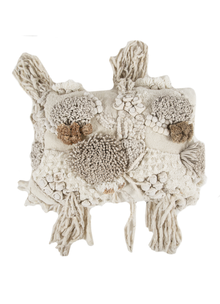 cushion ivory wool  Home Textile - HeadShot