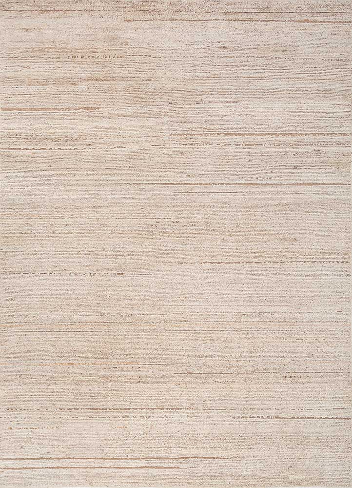 manifest gold afghan wool hand knotted Rug - HeadShot