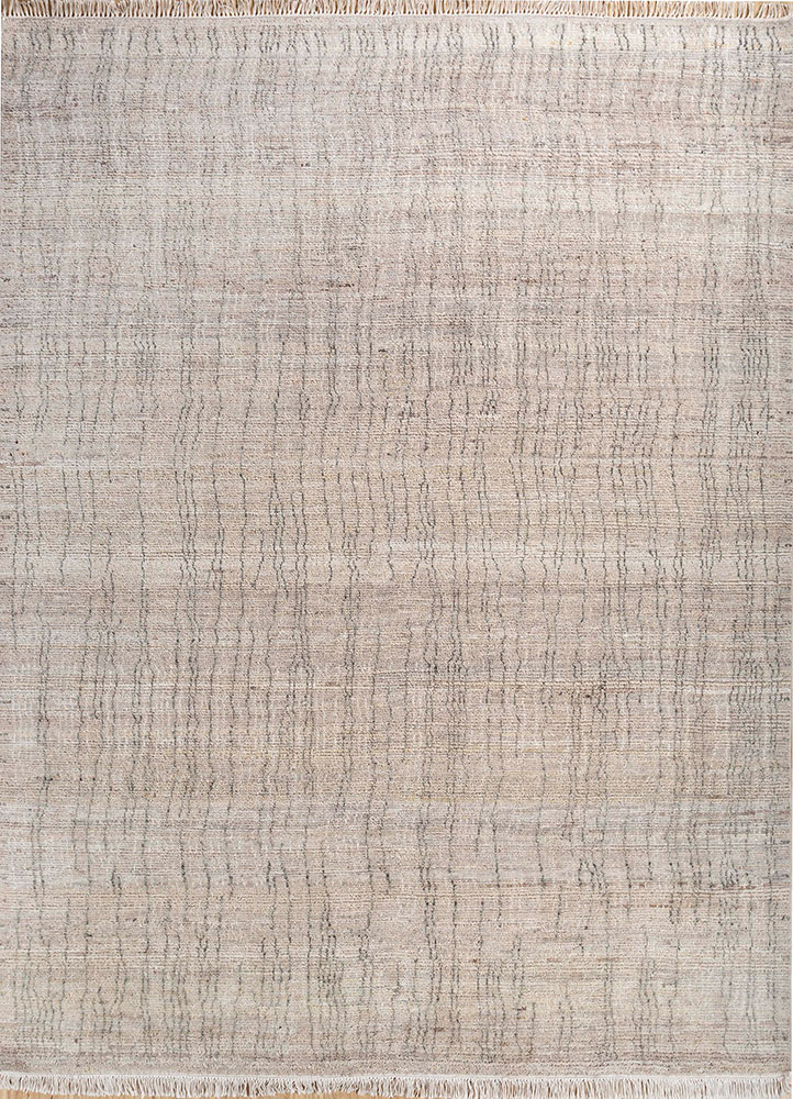 manifest ivory afghan wool hand knotted Rug - HeadShot