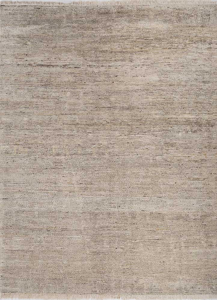 manifest ivory afghan wool hand knotted Rug - HeadShot