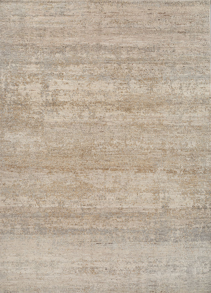 uvenuti ivory wool hand knotted Rug - HeadShot