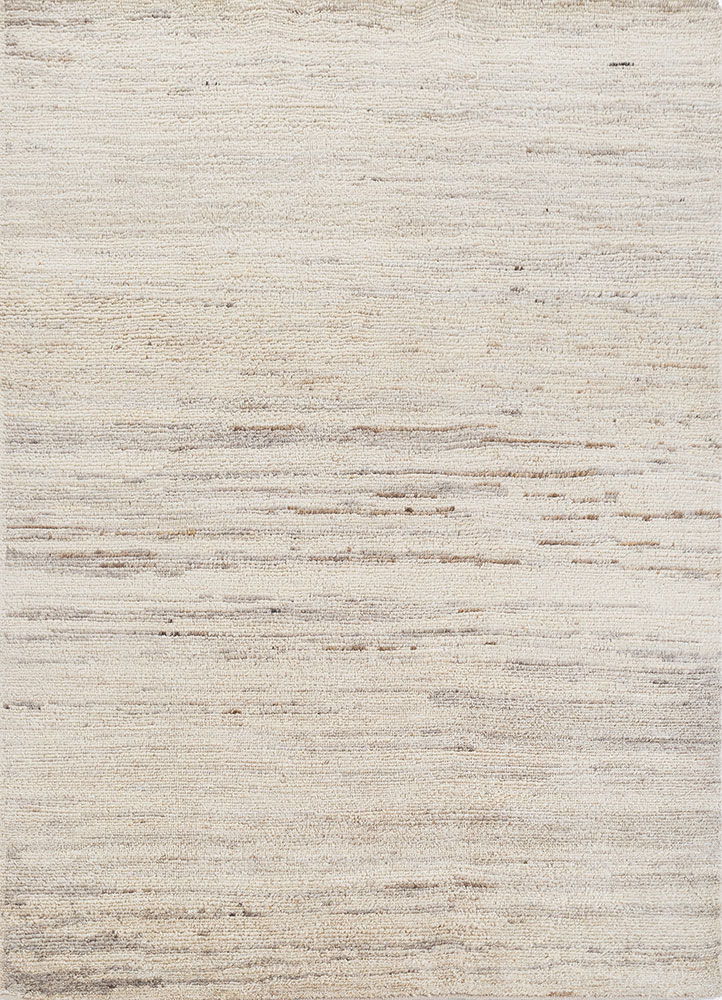 manifest ivory afghan wool hand knotted Rug - HeadShot