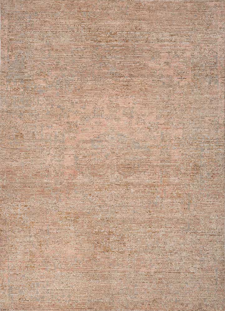 manifest red and orange wool hand knotted Rug - HeadShot